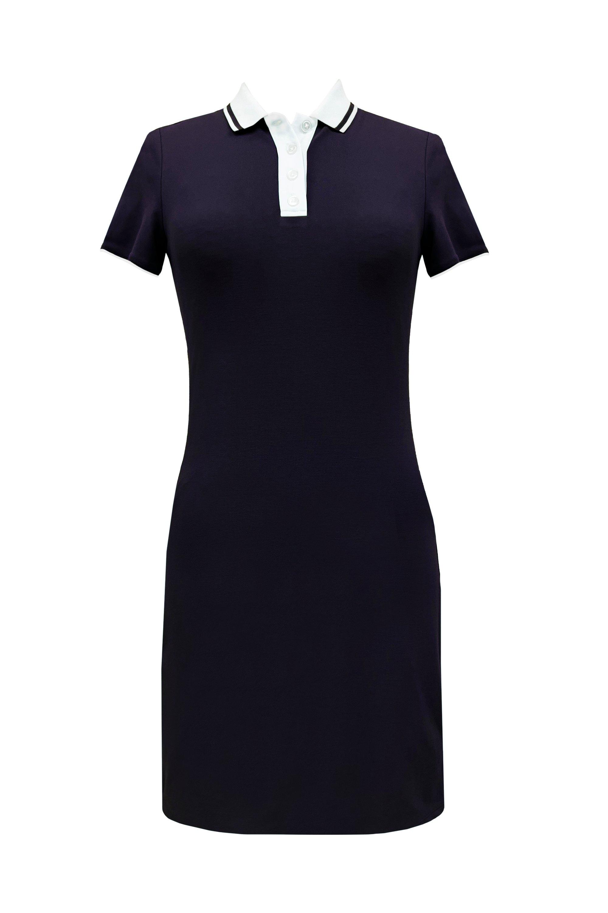 ワンピース Short Sleeve Polo Dress S Women's Pique Short Sleeve Polo Dress | SWING CONTROL